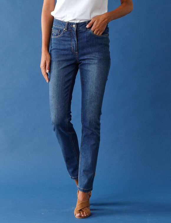 Jean stretch coupe droite (stone) Jean stretch coupe droite (stone)